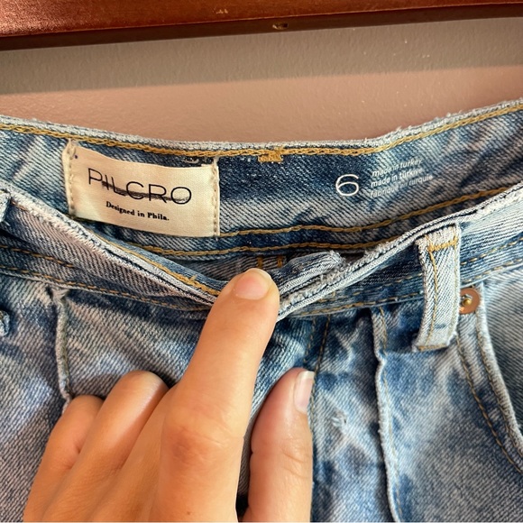 Anthropologie Pilcro jean skirt size 6 nwot - Picture 3 of 9